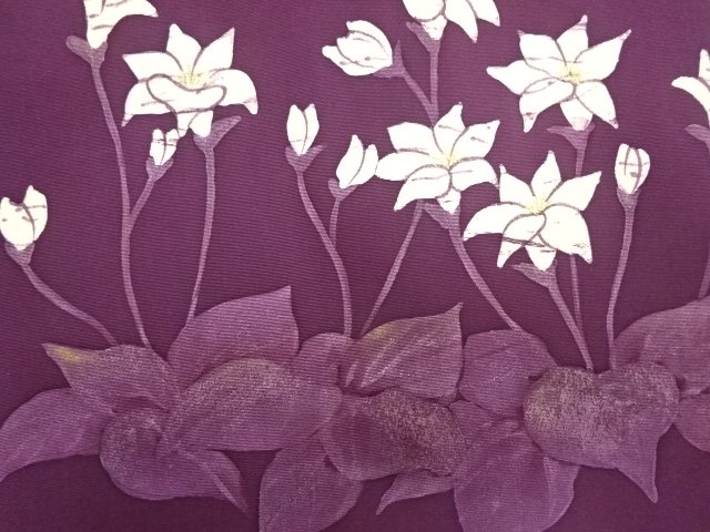 Japanese Kimono / Zugawari Silk